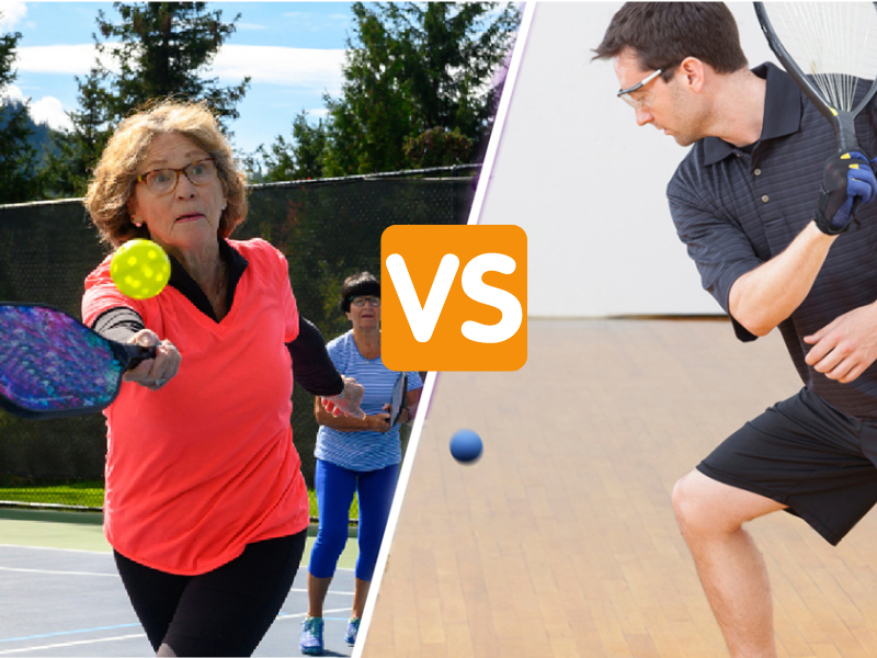 Racquetball and Pickleball