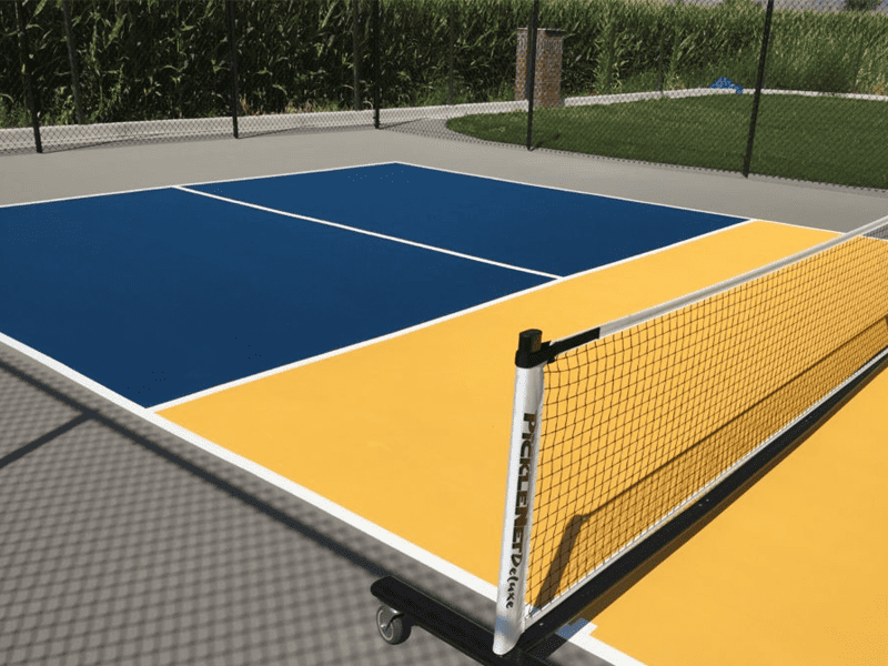 Pickleball Surface Court Colors