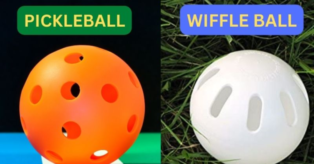  Is a Pickleball Same as Wiffle Ball